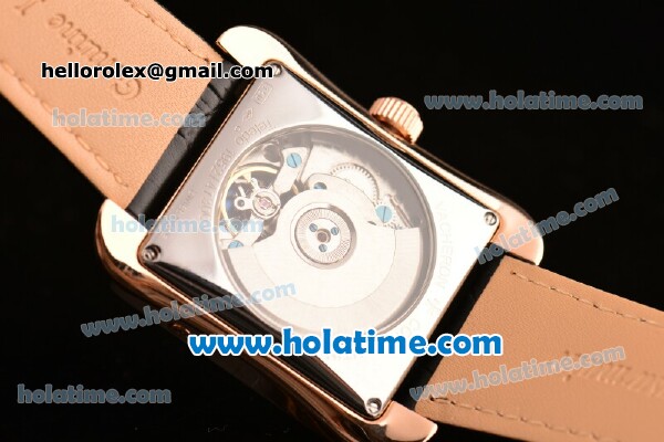 Vacheron Constantin Historiques Toledo Tourbillon Asia ST25 Automatic Rose Gold Case with Beige Dial and Stick/Arabic Numeral Markers - Click Image to Close